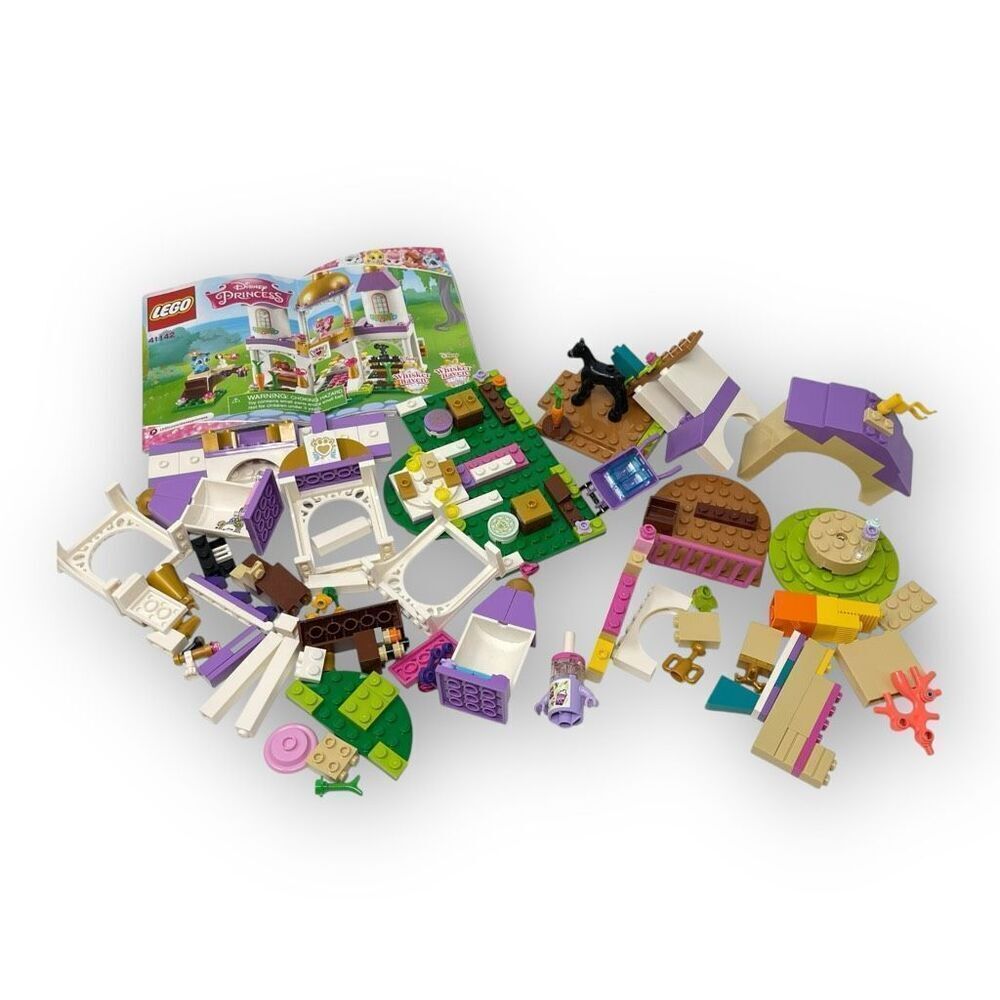Lego Friends Horse Training 41441 & Palace Pets Royal Castle 41142 Incomplete